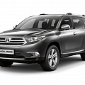 Пороги на TOYOTA HIGHLANDER II 2007-2013